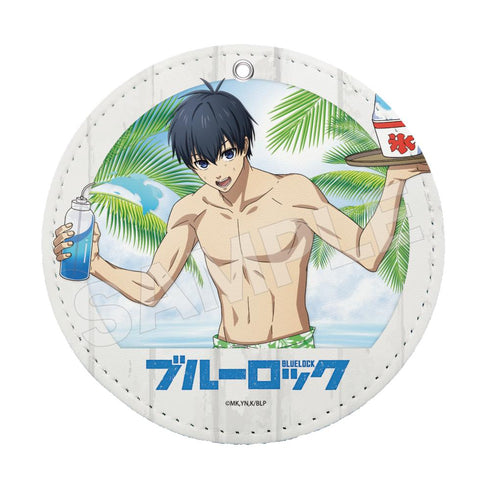 『ブルーロック』海の家 レザーコースターキーホルダー /01 潔 世一【202510再販】